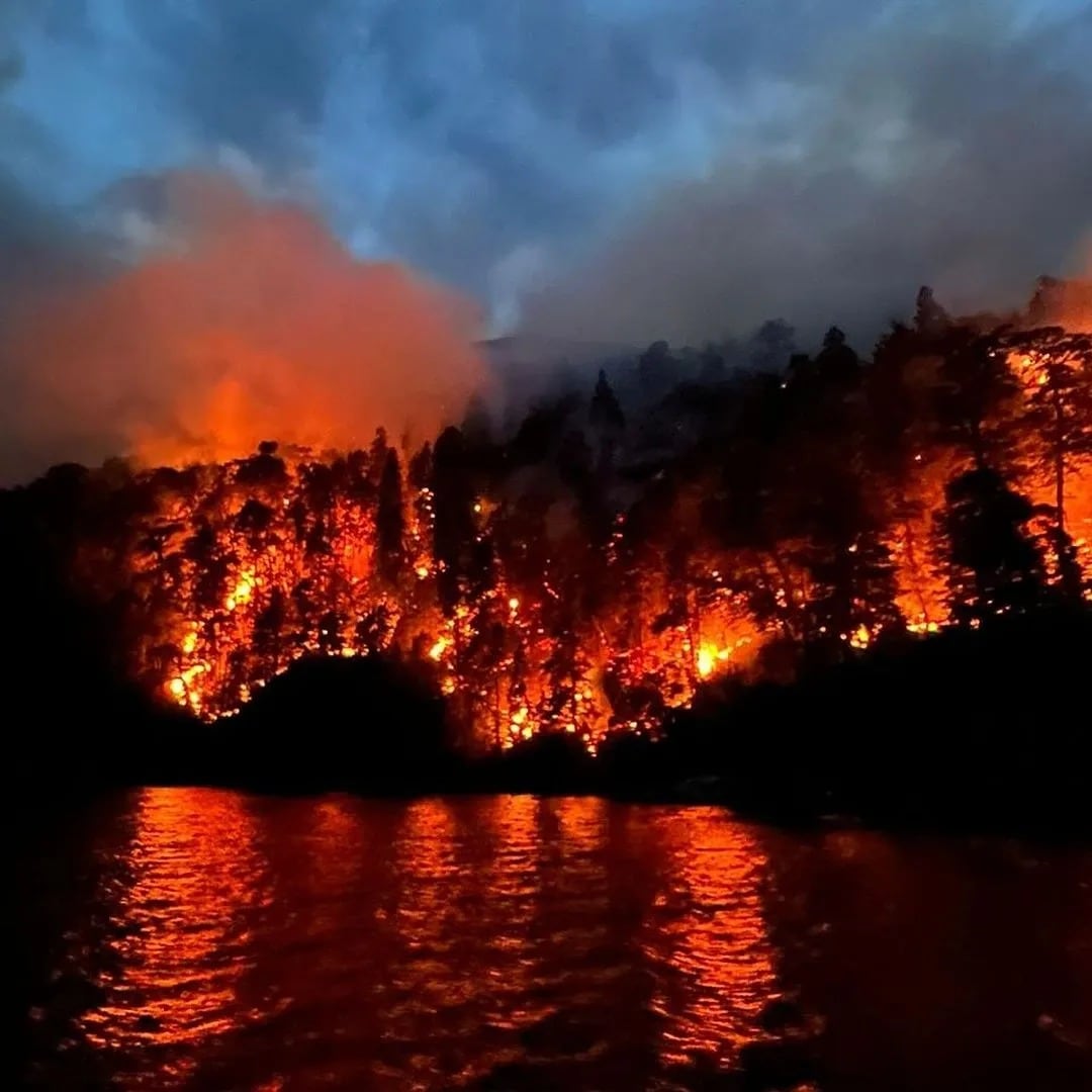 Incendio Parque Nacional Nahuel Huapi