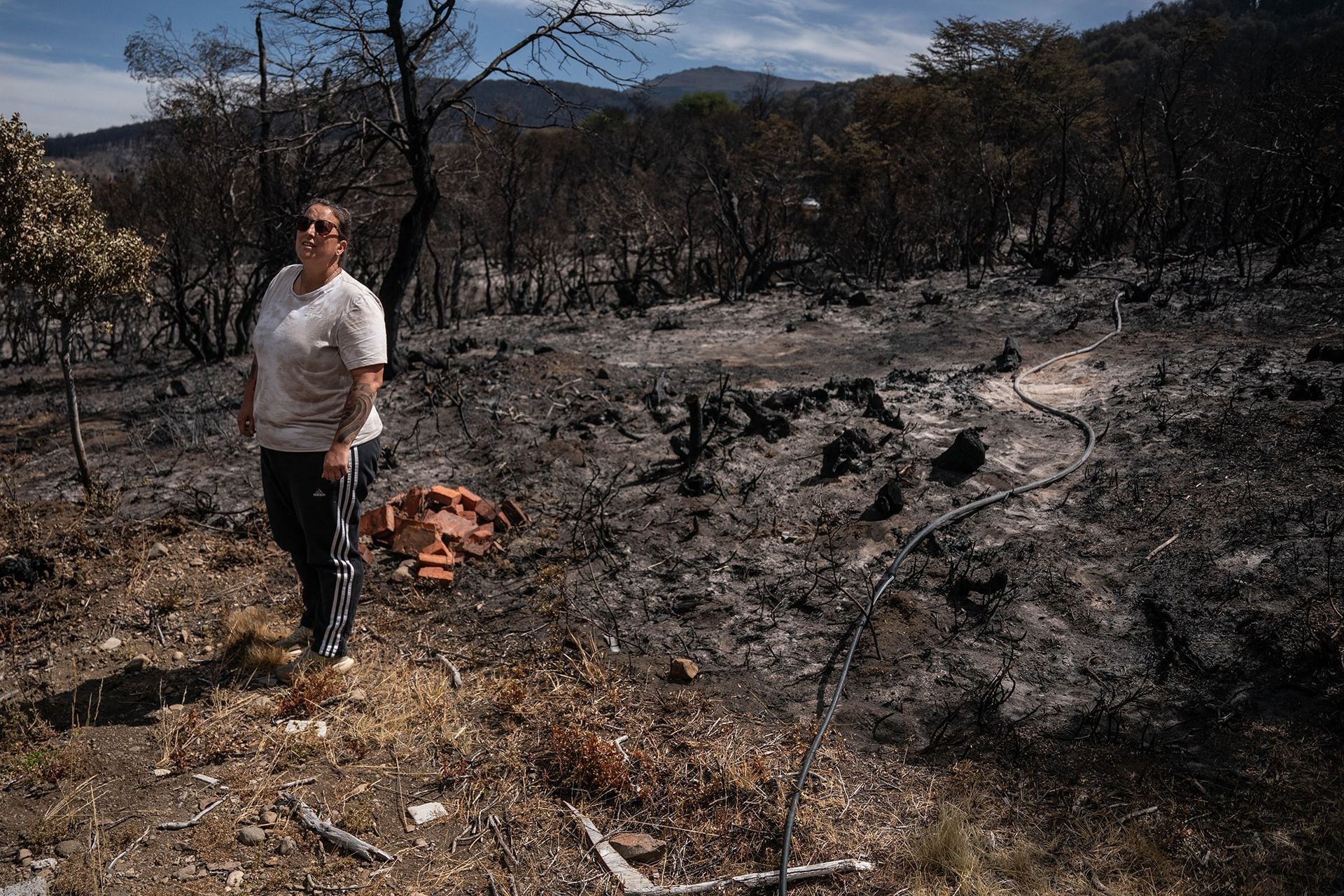 Incendio Chubut Alto Río Percy