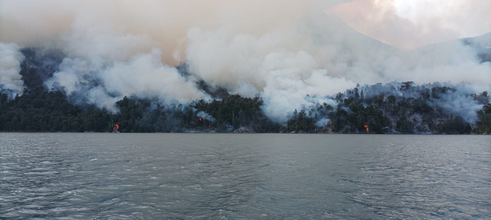 Incendio Parque Nacional Nahuel Huapi