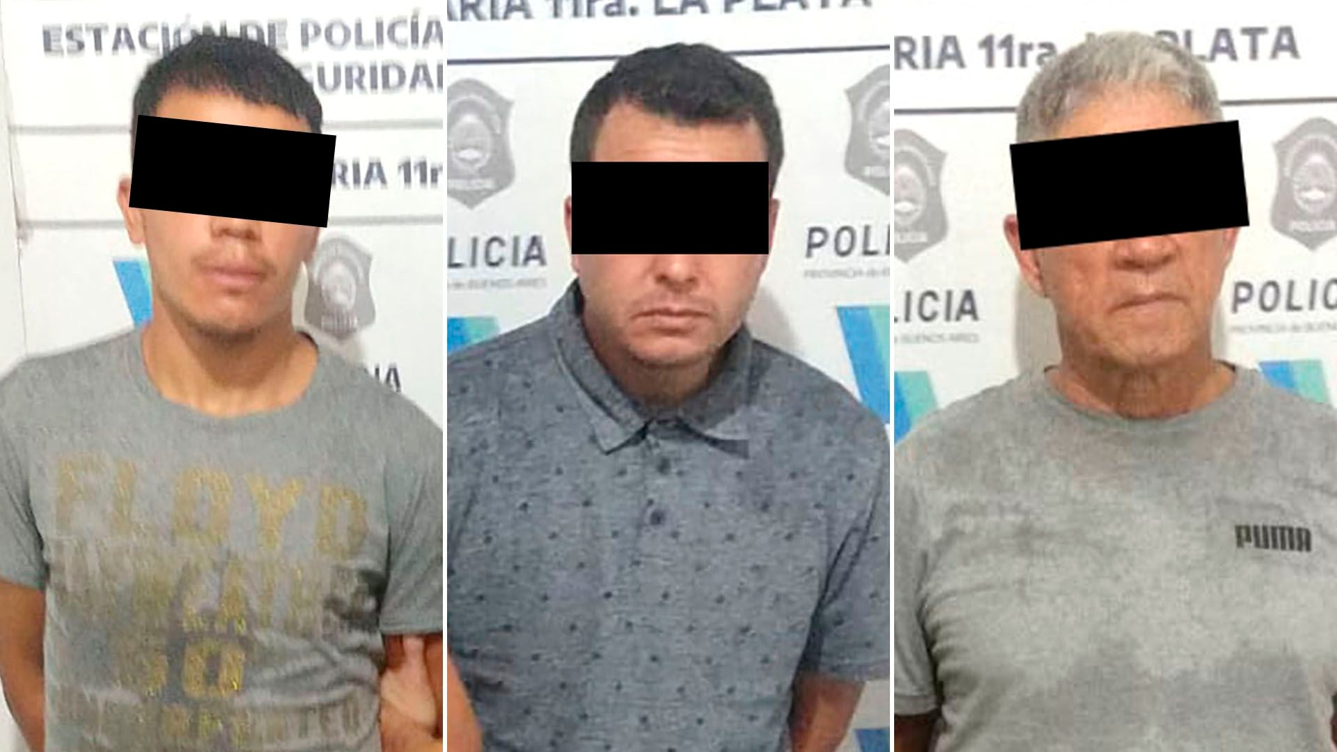 ladrones chilenos la plata detenidos policía bonaerense portada