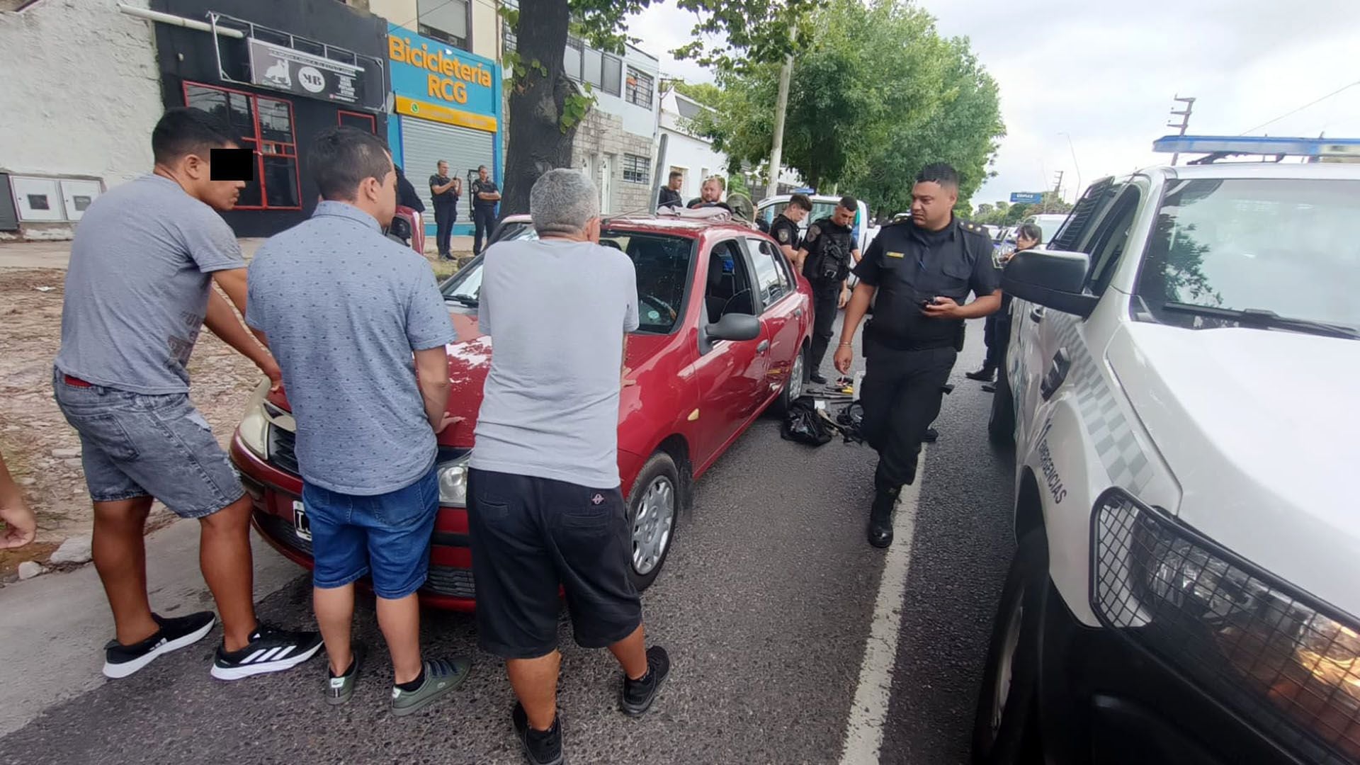 ladrones chilenos la plata detenidos policía bonaerense