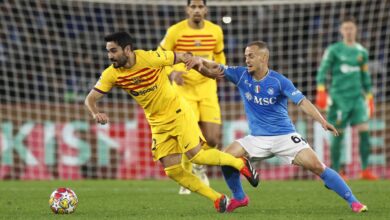 Photo of Barcelona empata con Napoli en uno de los duelos más destacados de los octavos de final de la Champions League
