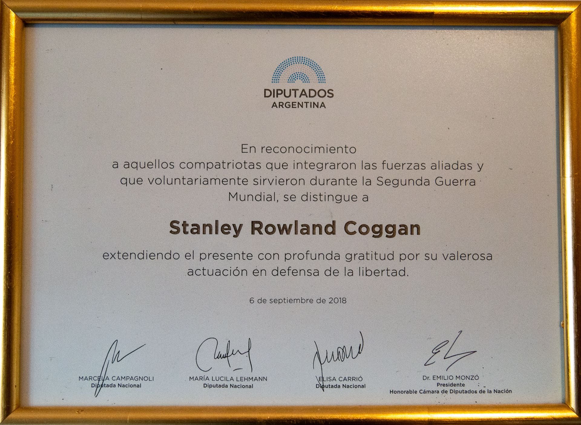 Entrevista de Hugo Martín a Stanley Rowland Coggan