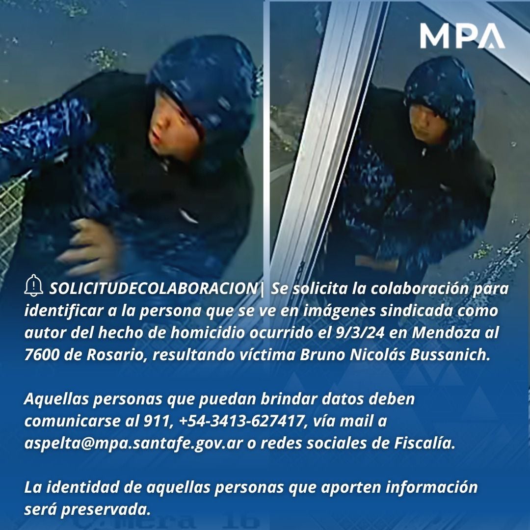 Violencia en Rosario: el pedido de los fiscales para atrapar al sicario que mató al playero