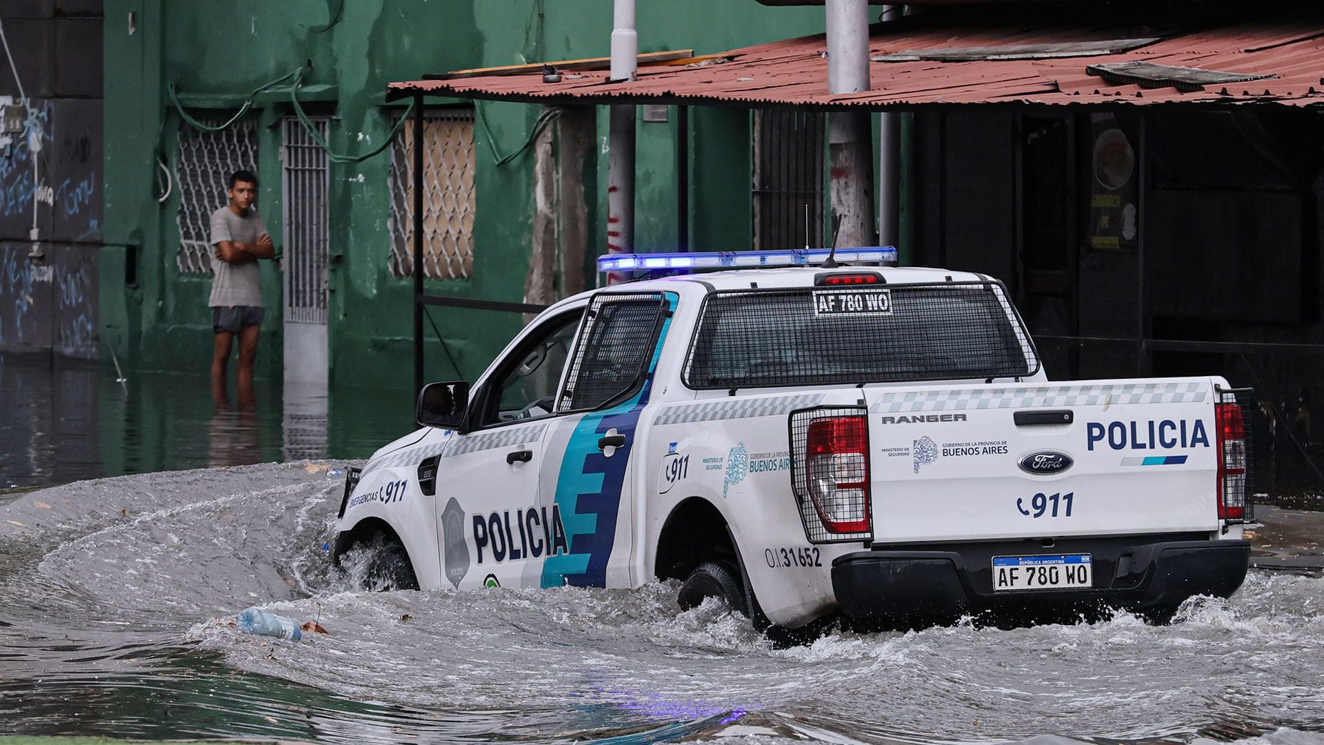 Lluvia e inundación - Avellaneda - 12/3/24