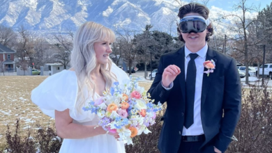 Photo of Se casan usando las gafas Apple Vision Pro y esta fue la memorable reacción de la novia