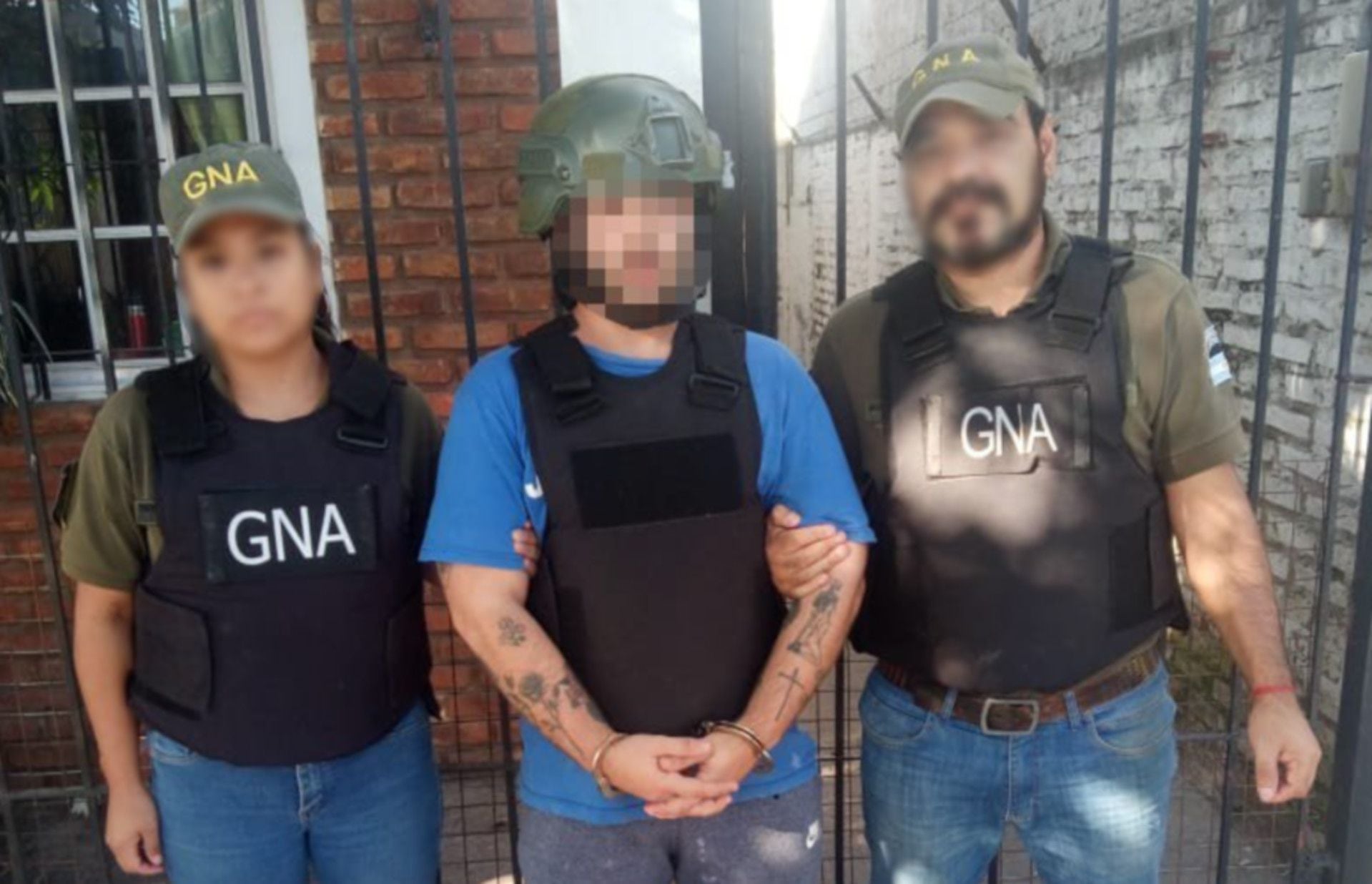 Efectivos de Gendarmería Nacional detuvieron a un hombre vinculado con un secuestro de 112 kilos de marihuana ocurrido en 2023 (GNA)