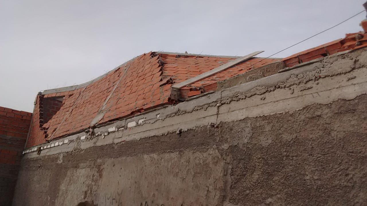 temporal de viento en Comodoro Rivadavia