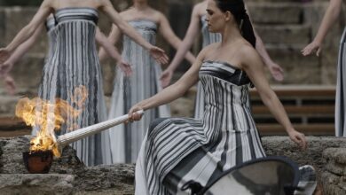 Photo of Se encendió la llama olímpica en Grecia camino a los Juegos Olímpicos de París 2024