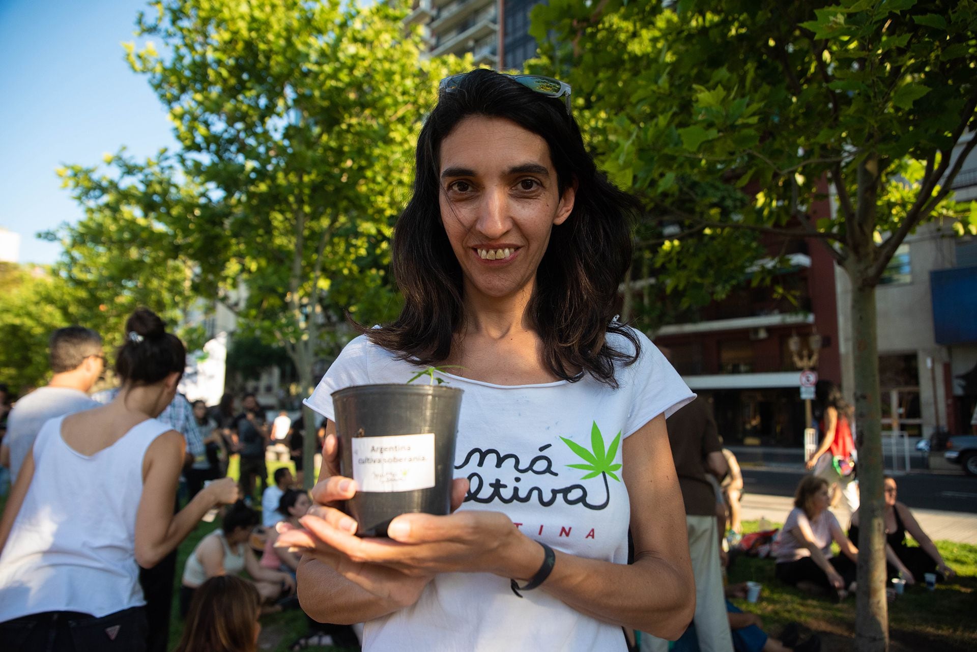 Valeria Salech, de Mamá Cultiva Argentina, criticó la decisión del gobierno (Franco Fafasuli)