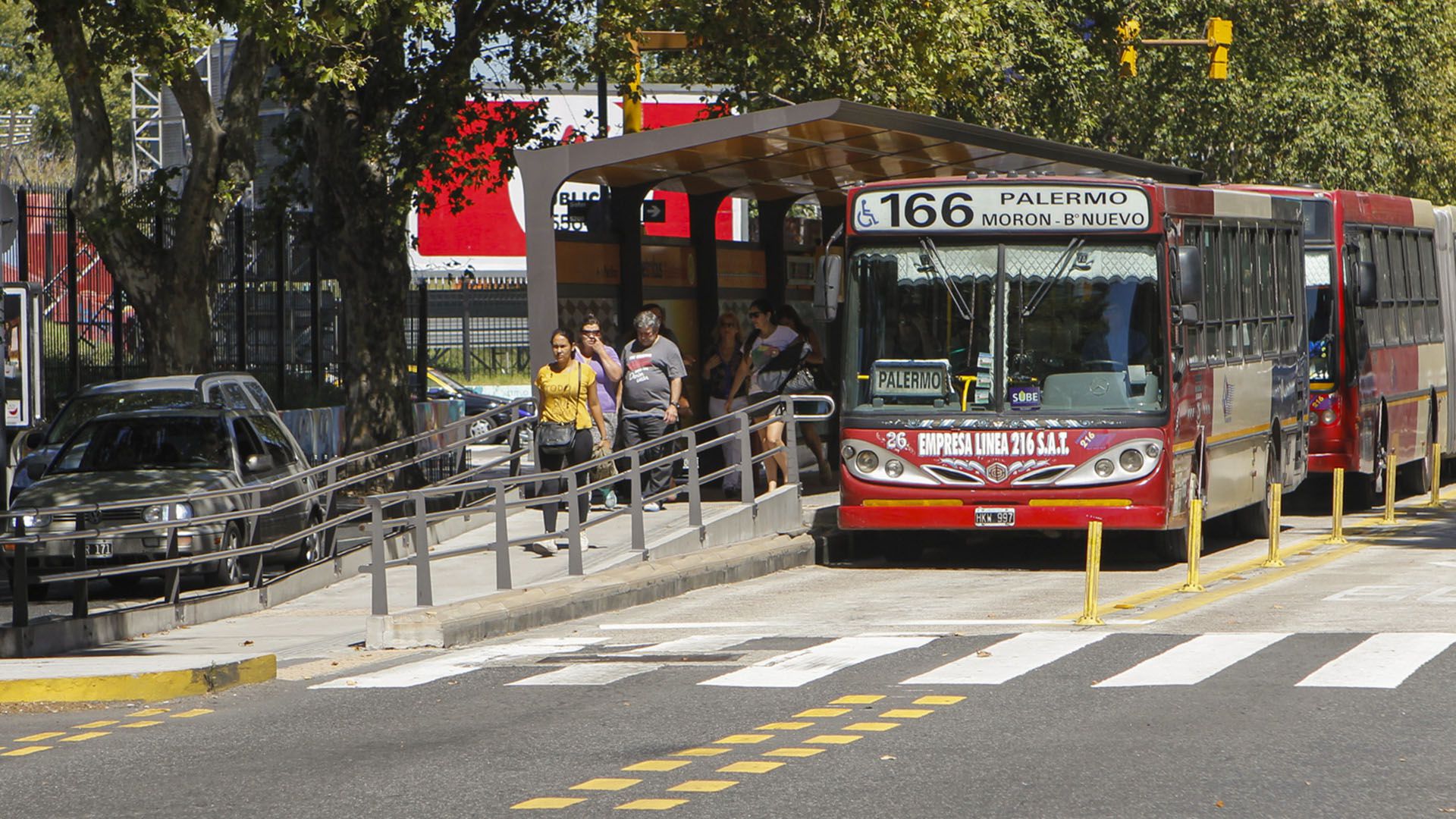 Comenzó el paro de colectivos en el Área Metropolitana de Buenos Aires