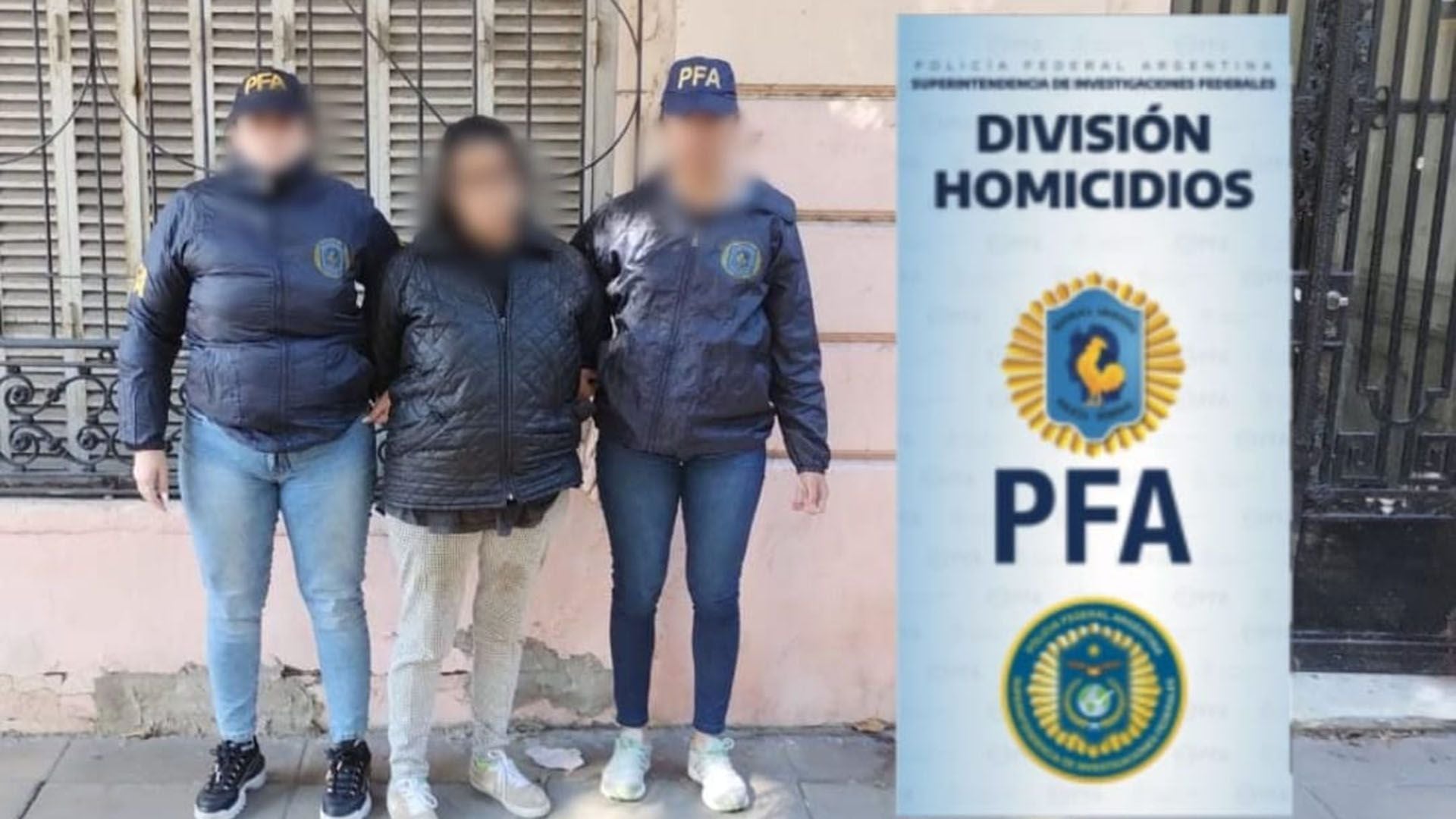 detuvieron a una mujer por asesinar a su empleadora en Monserrat