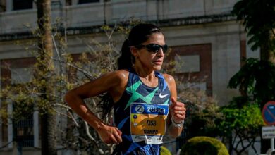 Photo of Bajó 52 segundos su marca y terminó en el top 10 de la maratón de Hamburgo: la hazaña de Daiana Ocampo para clasificar a París 2024