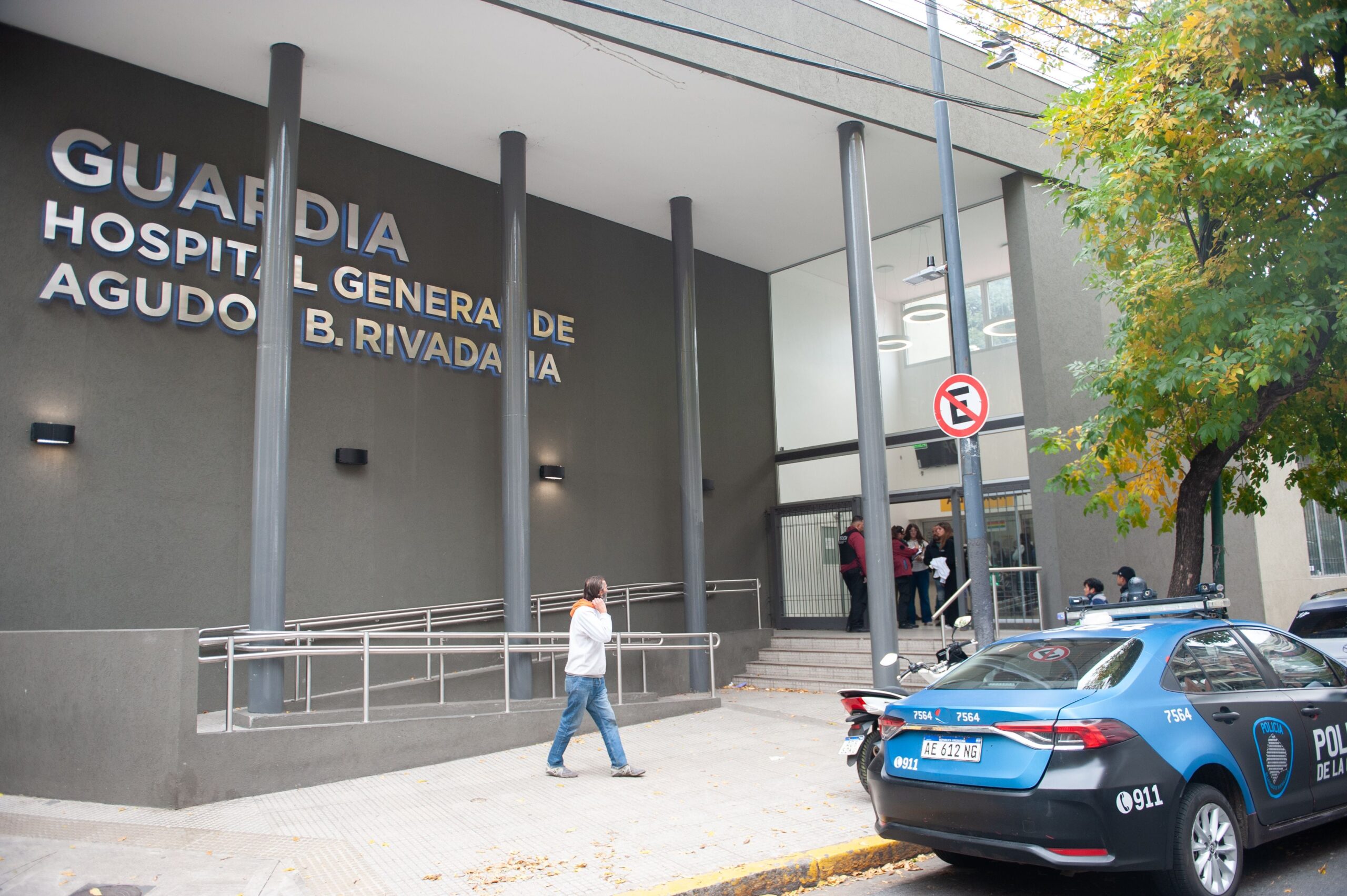 Choque de trenes en Palermo - Hospital Rivadavia