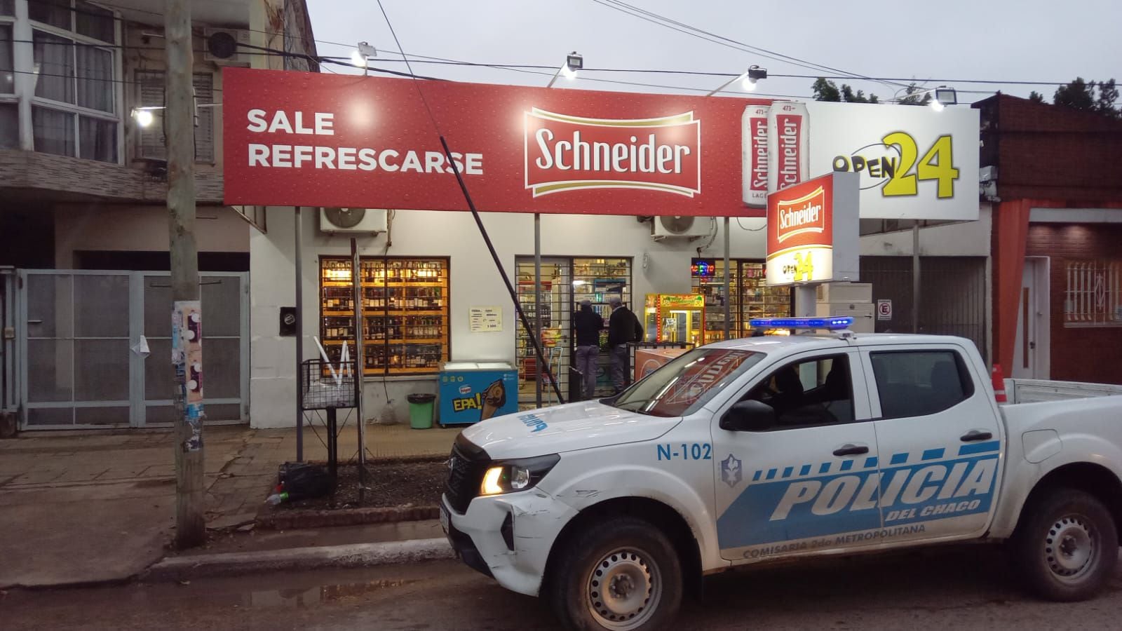 Así se defendió la empleada de un kiosco en Resistencia cuando un ladrón intentó robar