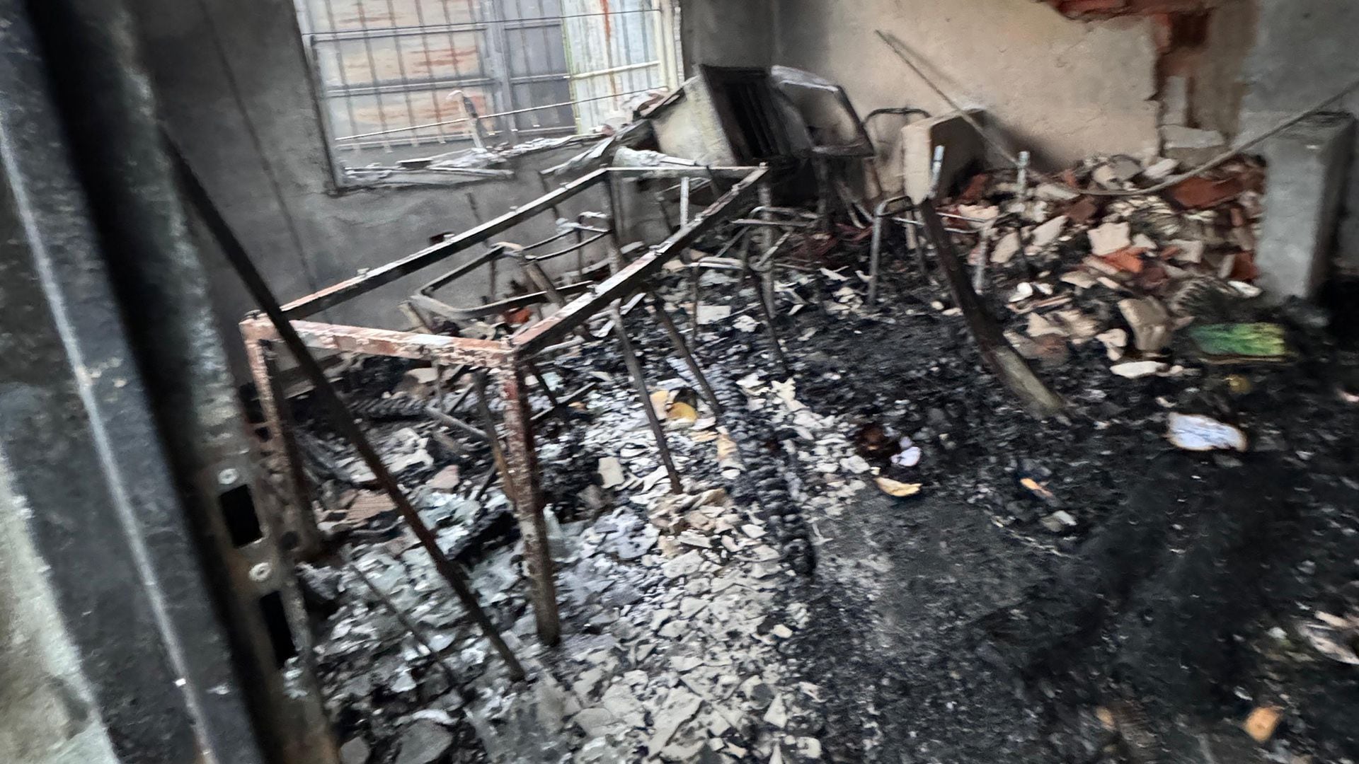 Hogar de niños de Pilar incendio