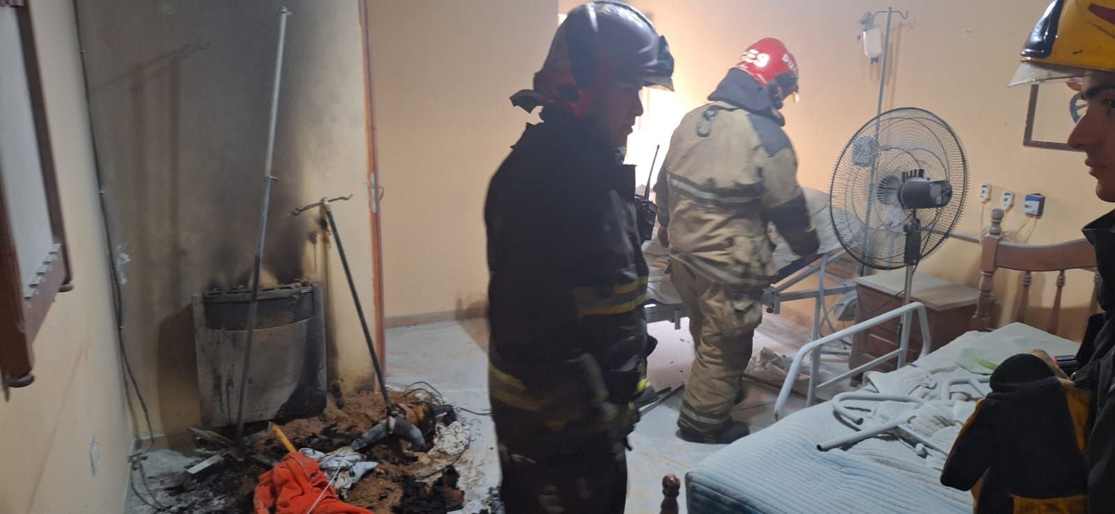 Incendio en un geriátrico de Córdoba