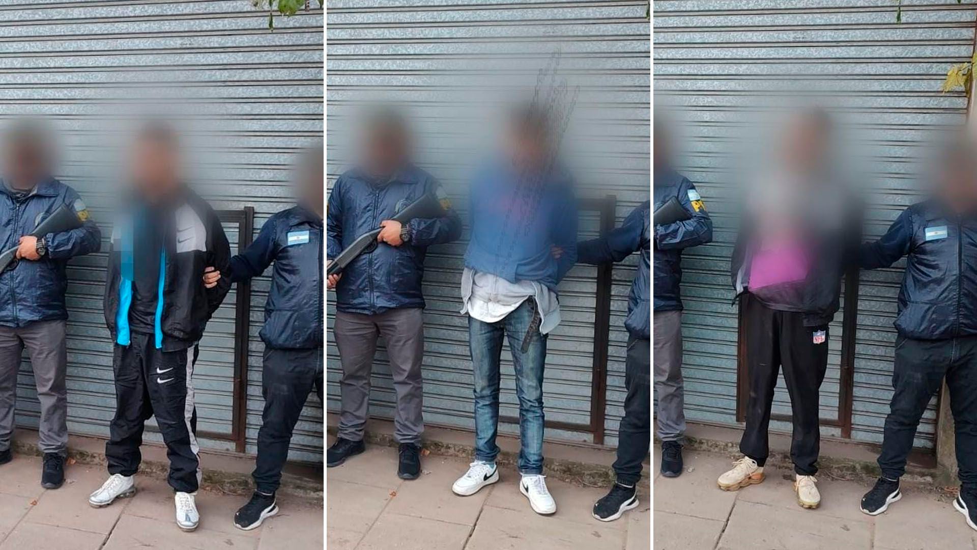 Cayó la banda que asaltó con ametralladoras una gomería en Moreno