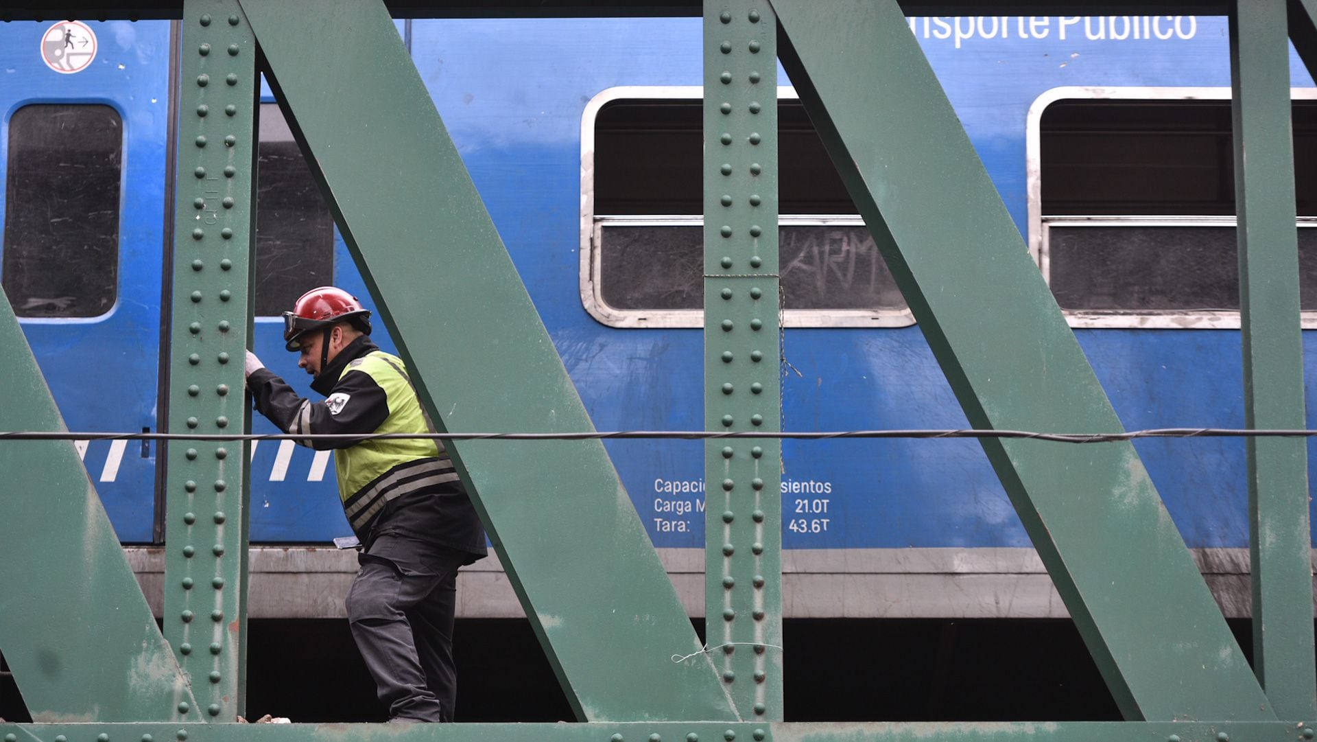 choque accidente trenes palermo san martin