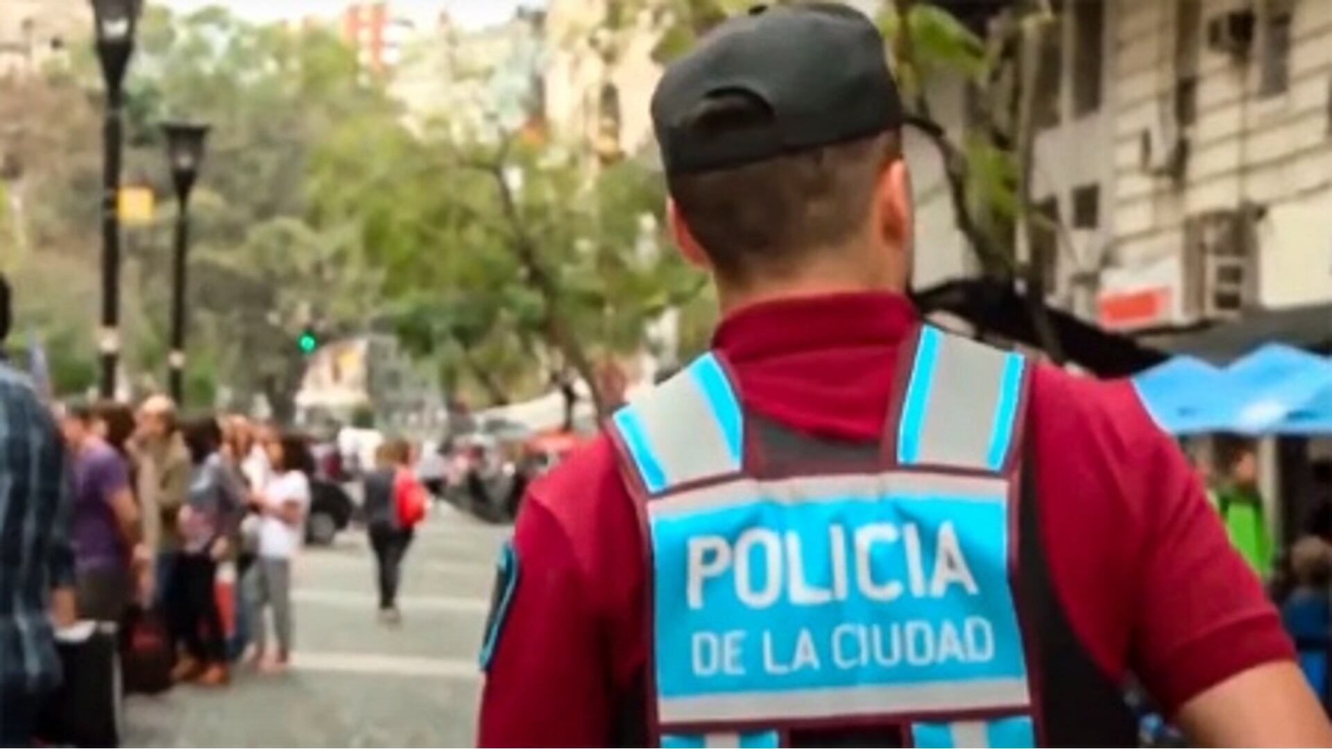 La Policía de la Ciudad se hizo presente en el lugar