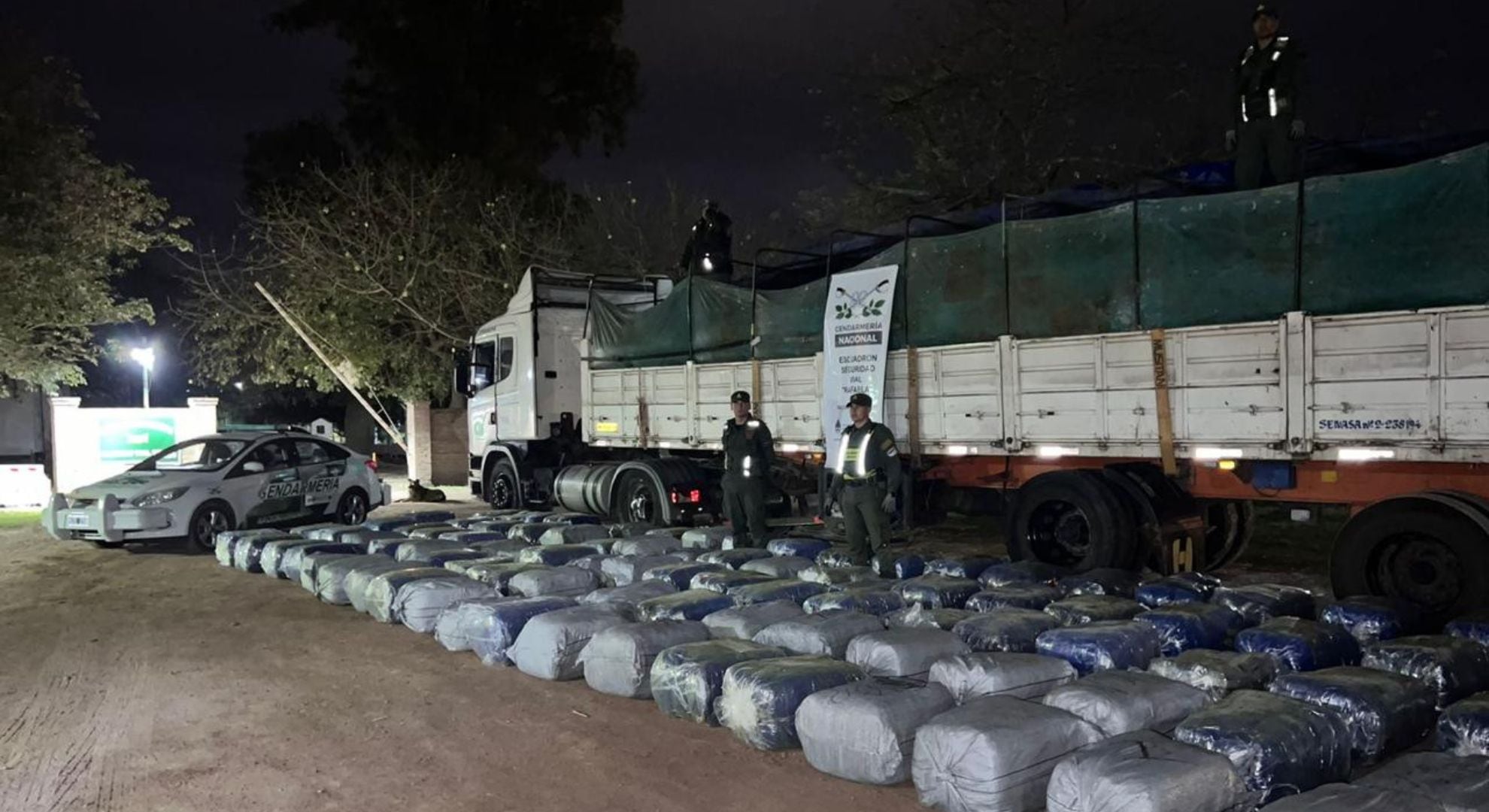 tráfico de hojas de coca en Santa Fe