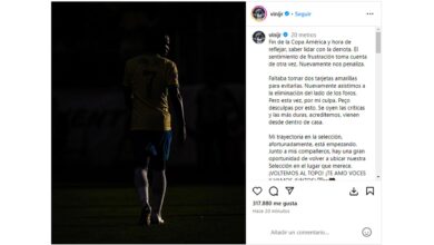 Photo of Contundente mensaje de Vinicius Jr. tras la eliminación de Brasil en la Copa América: “Pido disculpas”