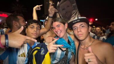 Photo of Fiesta argentina en Miami Beach tras la consagración de la Selección en la Copa América