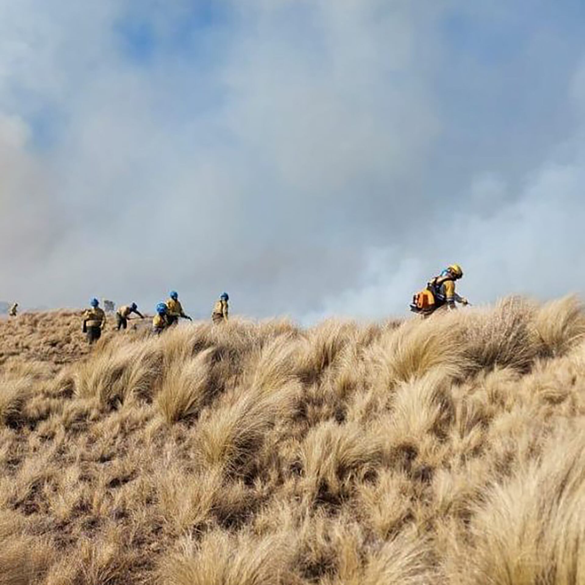 Alerta máxima por fuego en las sierras de Córdoba