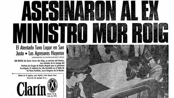 Una de las portadas con la muerte de Mor Roig