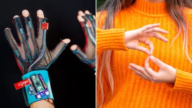 Photo of Crean unos guantes mágicos que traducen el lenguaje de señas a texto en tiempo real