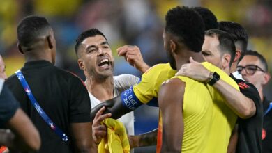Photo of Luis Suárez explicó cómo empezó la pelea en el final de Uruguay-Colombia y apuntó directo contra Miguel Borja