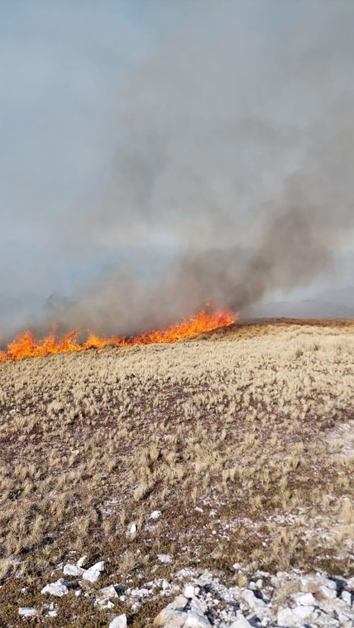 Alerta máxima por fuego en las sierras de Córdoba