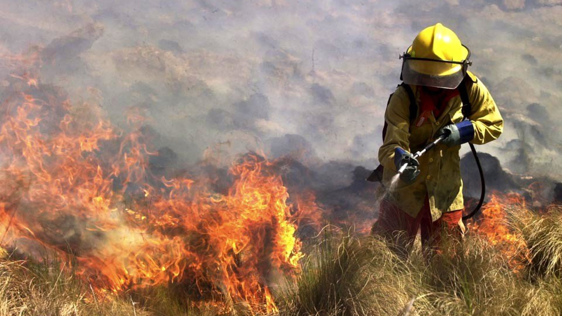 Incendio en La Calera - Cordoba