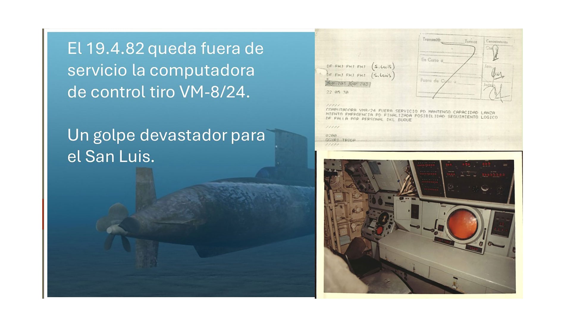 Submarino ARA San Luis Guerra de Malvinas