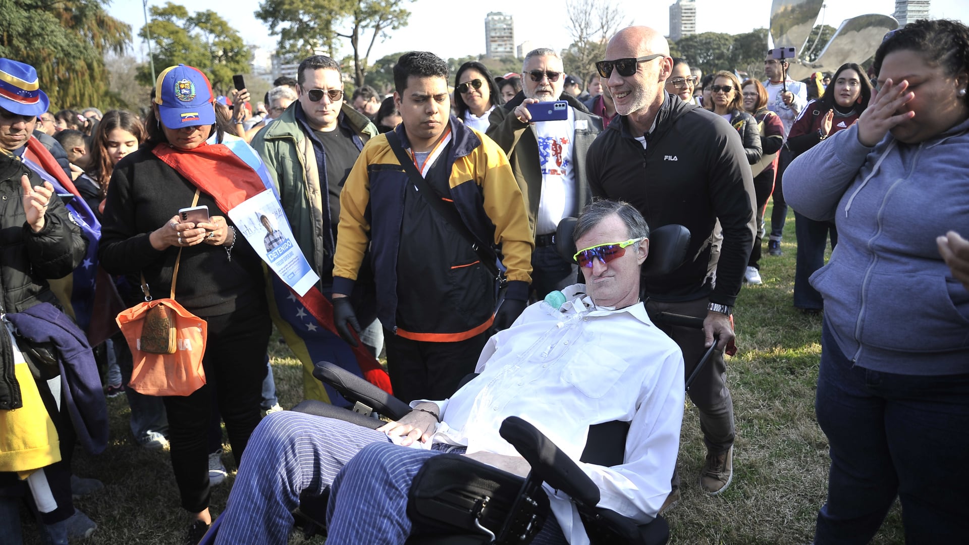 Marcha por venezuela 17/8