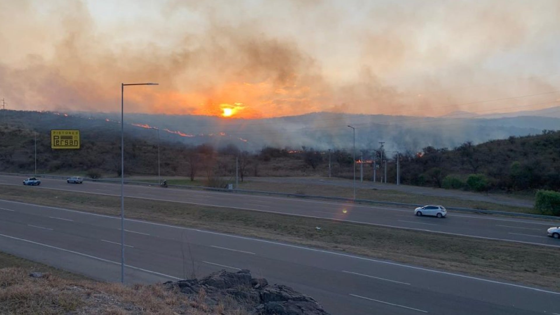 Incendio Córdoba La Calera