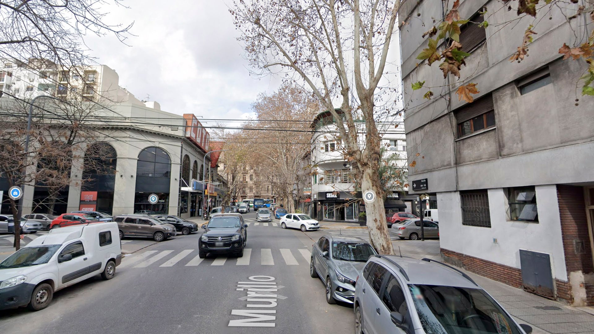 El lugar donde detuvieron a los sospechosos por el ataque en Villa Crespo