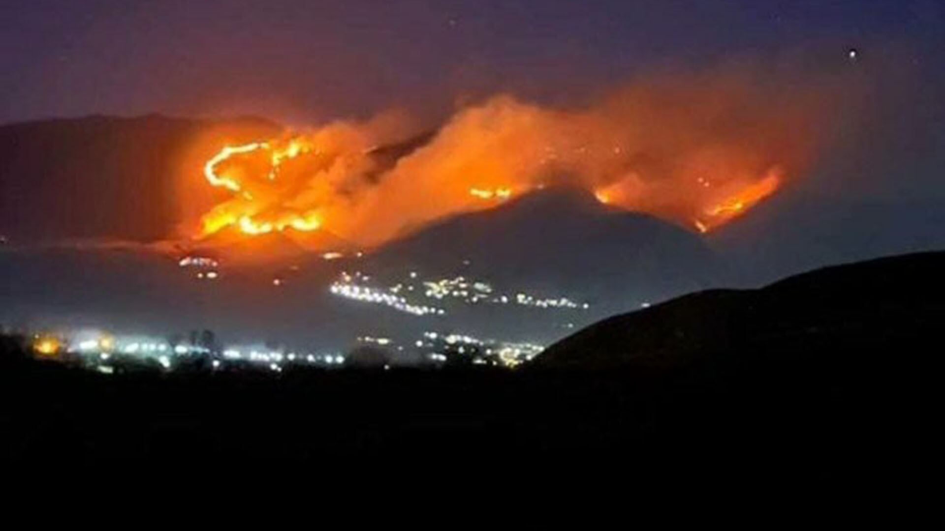 incendio en tafi del valle