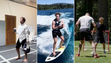 Photo of Mark Zuckerberg en los Juegos Olímpicos: lo dio todo en esgrima, natación y más competencias