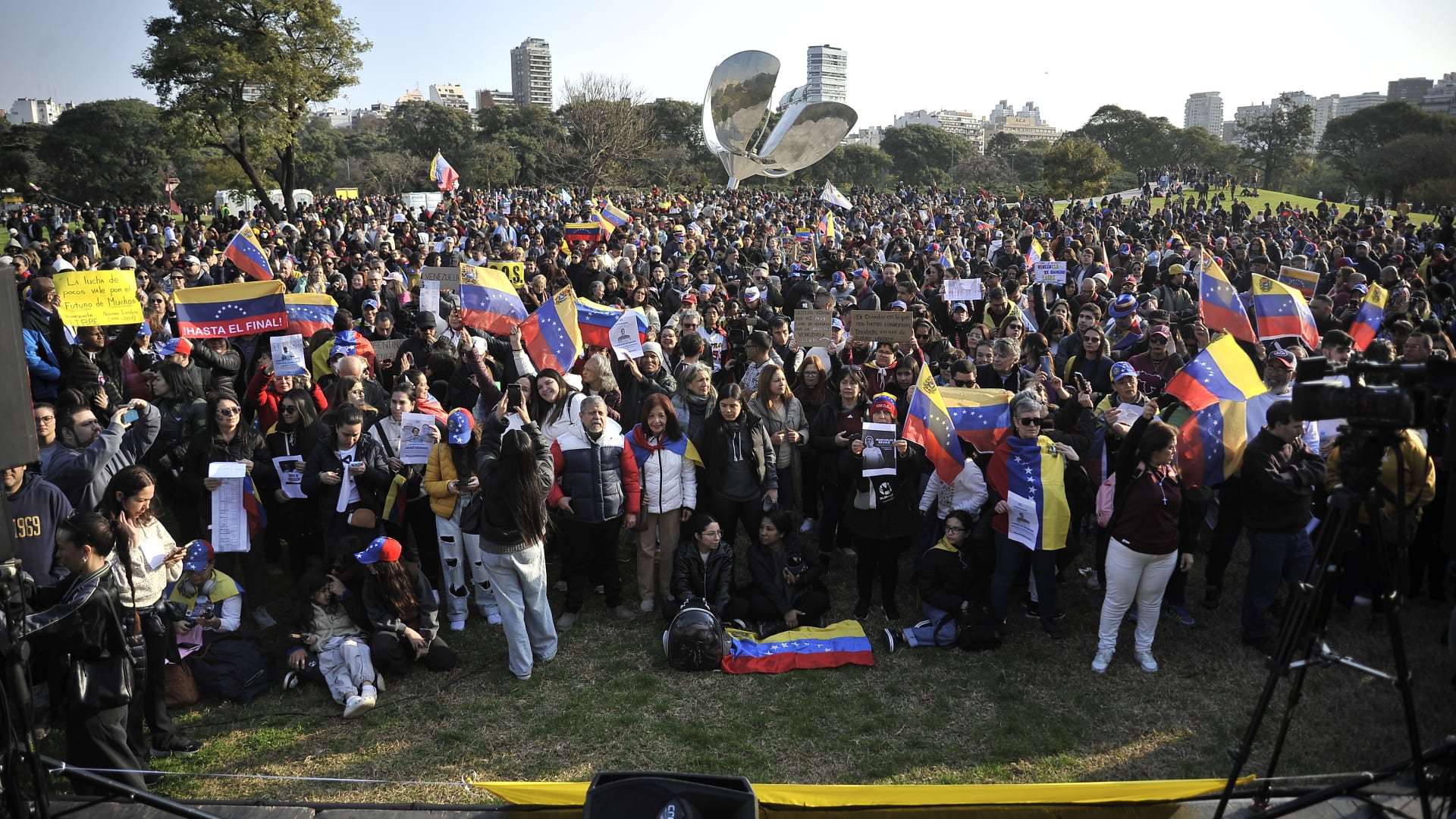 Marcha por venezuela 17/8