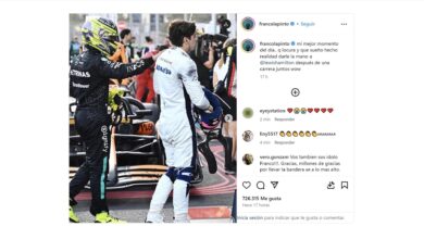 Photo of Lewis Hamilton volvió a elogiar a Franco Colapinto y explicó por qué le dedicó un posteo en redes