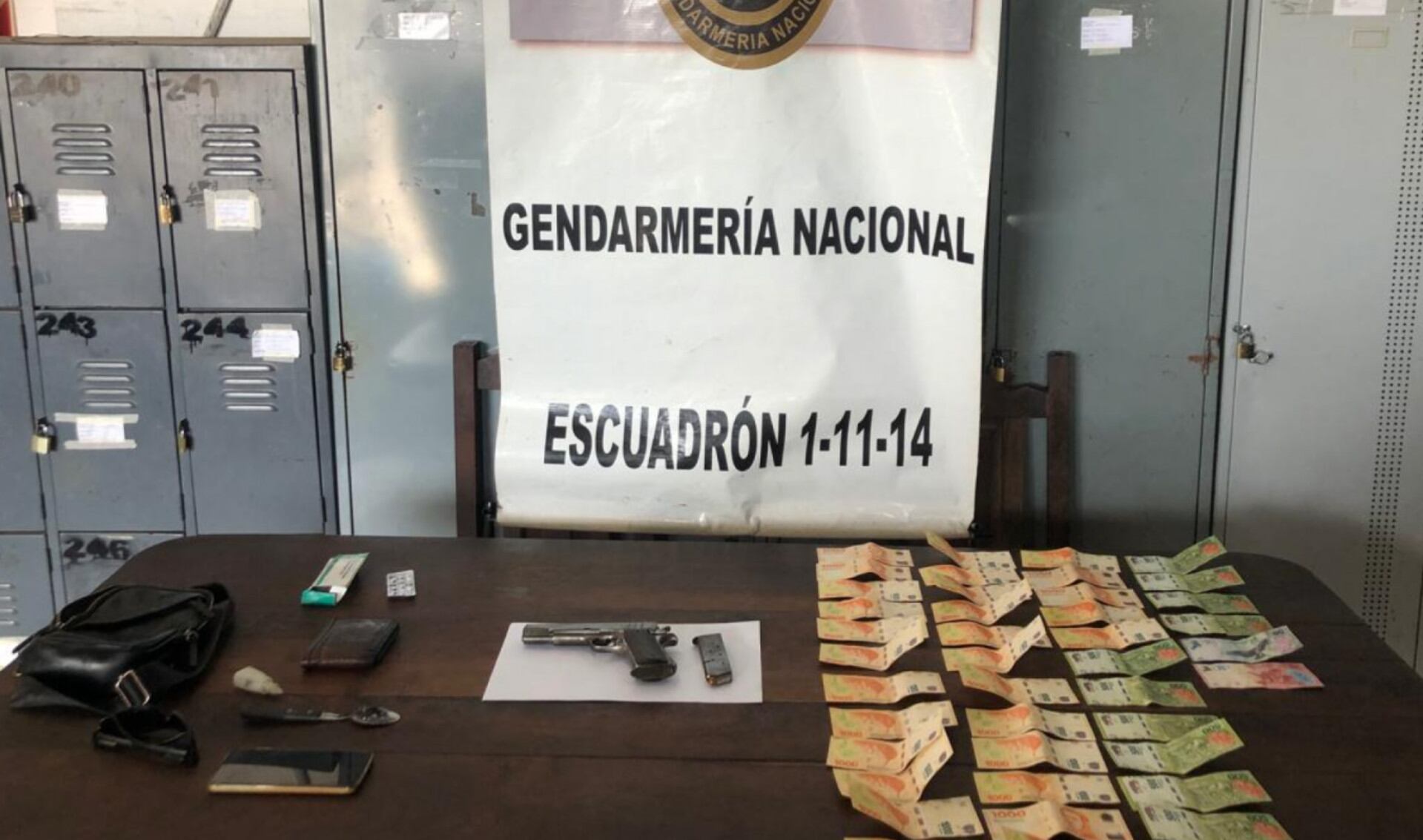 Gendarmería detuvo a un hombre con pedido de captura en la ex Villa 1-11-14 (GNA)