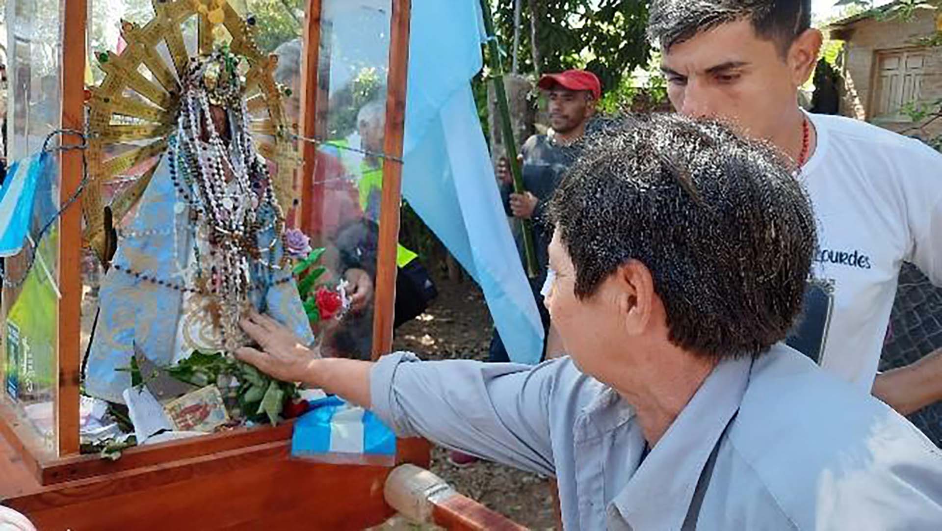 La Peregrinación de la Virgen de Luján por los Hogares de Cristo de Argentina estuvo en Itatí-Corrientes