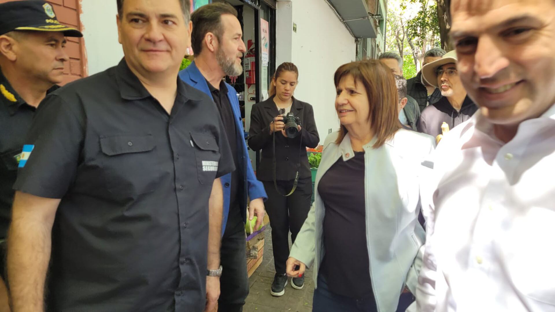 Patricia bullrich tunel de San Isidro